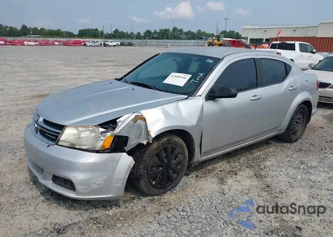 2011 Dodge Avenger Express from USA, damaged, VIN 1B3BD4FB4BN518908